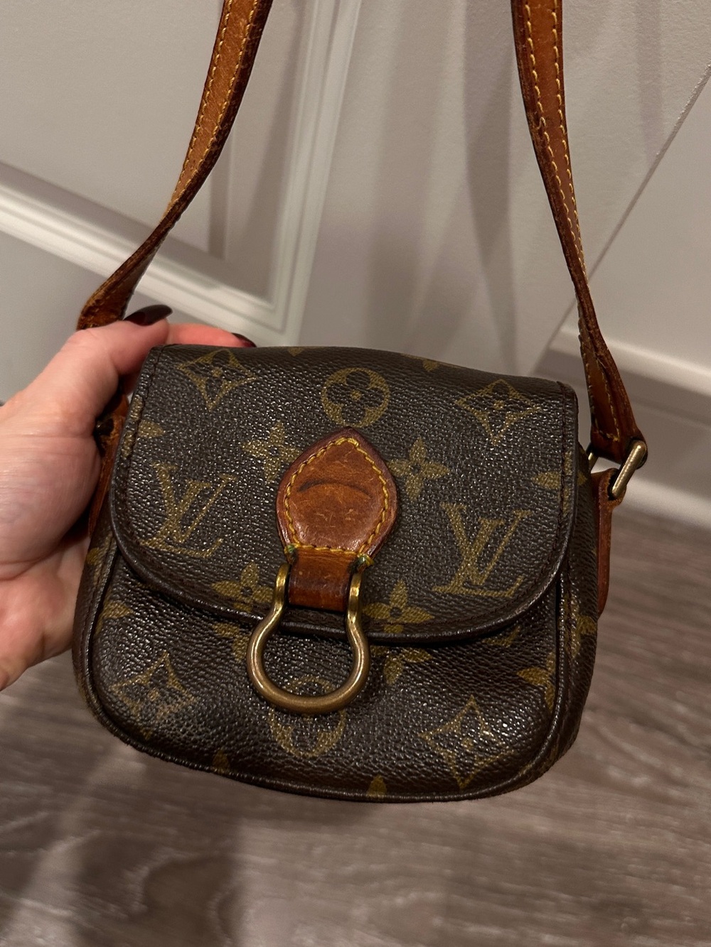 Louis Vuitton Monogram Small Crossbody in Brown and Tan